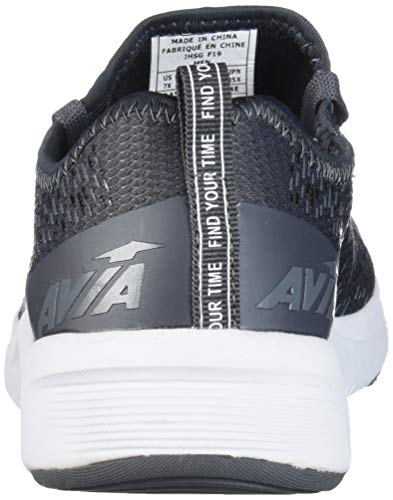 Avia Tênis masculino Avi-Cross, Asfalto/Novo Titânio/Nuvem Nimbus, 8 4E US