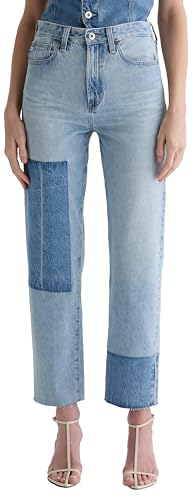 AG Jeans Women's Brinley Mid Rise Straight