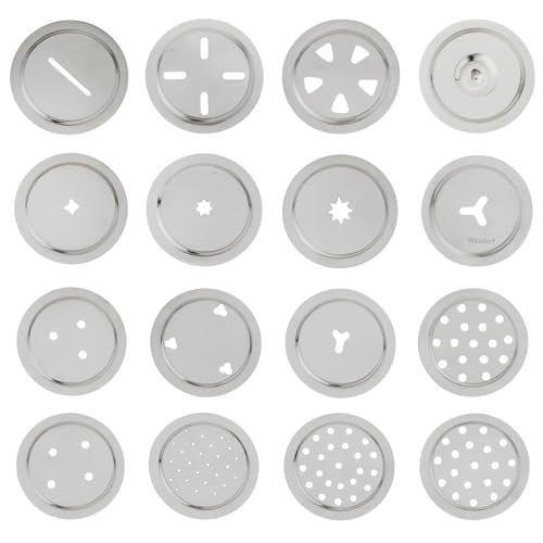 Image of theaoo Stainless Steel Murukku Maker Machine Idiyappam Maker Chakli Maker Machine Steel Sev Maker Machine for Home Noodles Maker Namkeen Maker Machine Paper (Pack of 1)