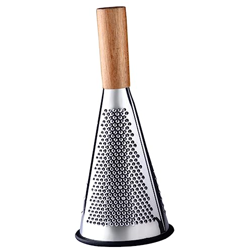 Rallador de queso portátil de acero inoxidable con mango miniatura 1