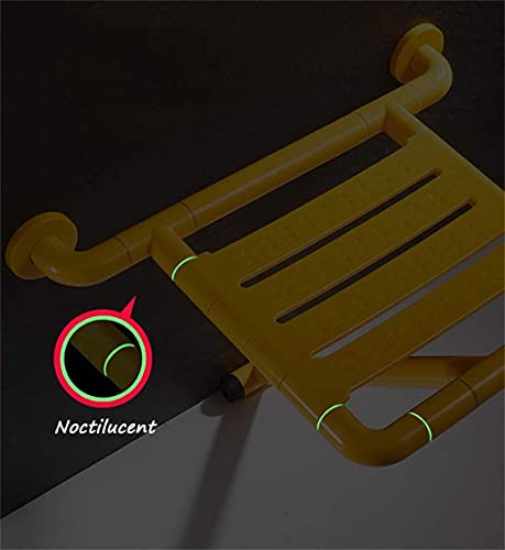 Chaise de bain renforcée murale en acier inoxydable durable - 4