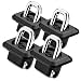 Bull Ring Tie Downs (1001 Truck Bed Side Wall Anchors 2-Pair)