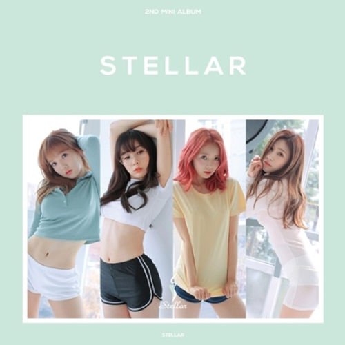 STELLAR-2nd Mini Album [Sting] CD+100p Photo Book K-POP Sealed