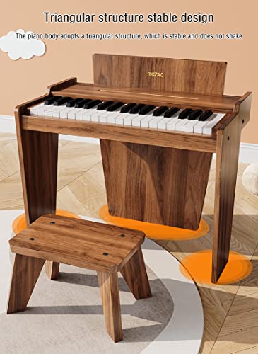 Piano en Bois pour Enfants, Jouets d’orgue électroniques, Peut être joué, Piano à la Maison en Bois pour débutants pour… - Les Beatles, Paul McCartney, John Lennon, RIngo Starr, George Harrison Piano en Bois pour Enfants, Jouets d'orgue électroniques, Peut être joué, Piano à la Maison en Bois pour débutants pour… – Image 6