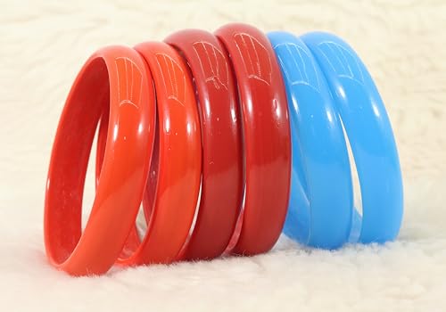 Image of NMII Glass Bangles Set for Women & Girls