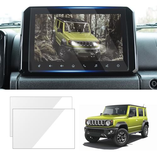 Screen Protector 8 inch for Suzuki Jimny 2023 2024 5-Door, 9H Hardness Tempered Glass Accessories Navigation Display Touchscreen Protective Film (1)