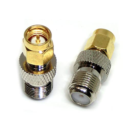 Adaptateur F femelle vers SMA mâle Javino pour câble coaxial RF et décodeur TV