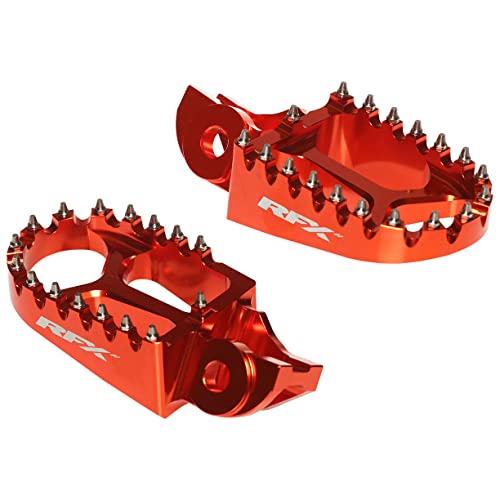 Repose-pied RFX Fxfr 50300 99or Série Pro orange pour moto