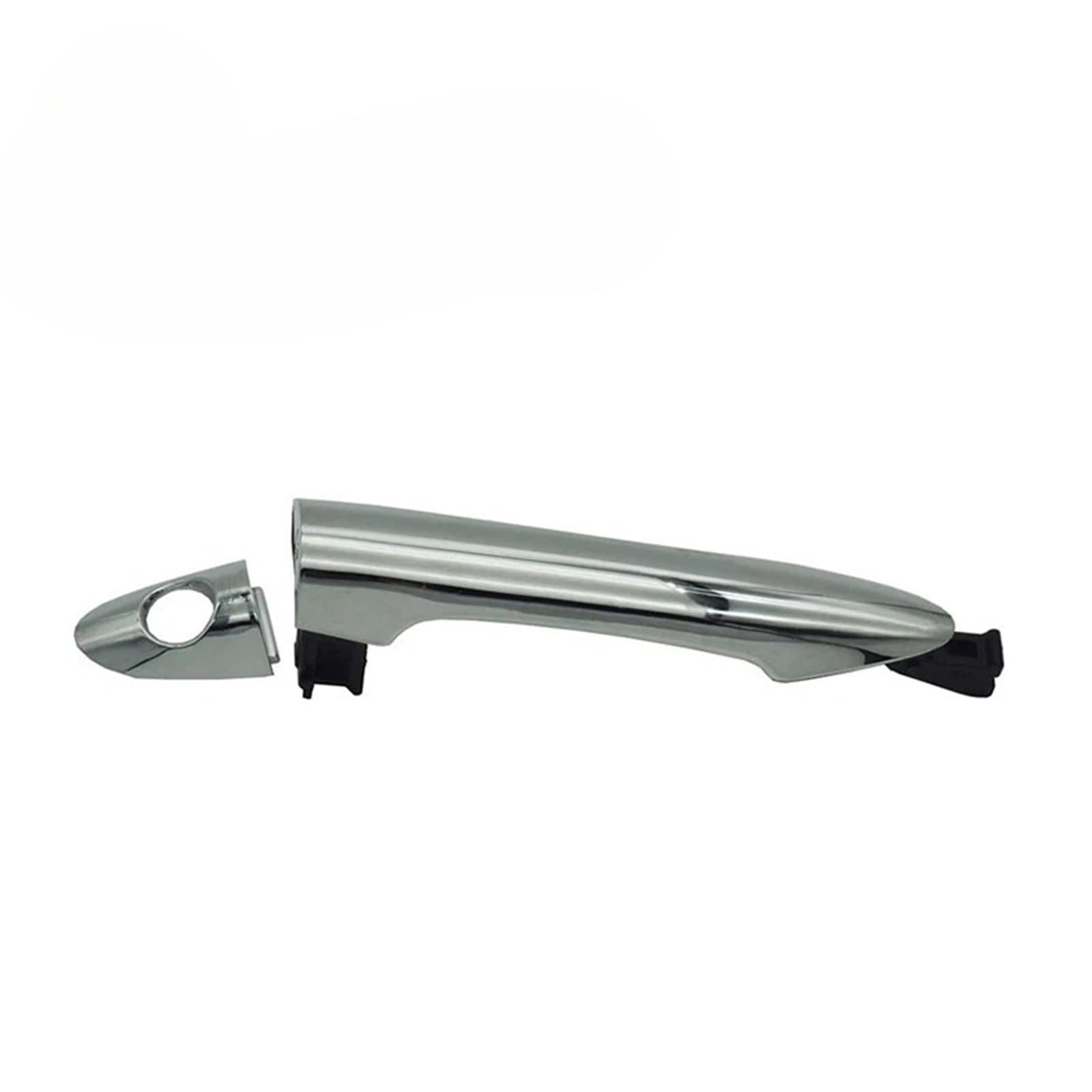 LMGBJJN Fit for Kia Picanto Morning 2011-2016 Silvery Car Door Handle Exterior Black Chrome 82651-1Y020 82661-1Y020 82651-1Y000 1Y050(82661-1Y020 FR)