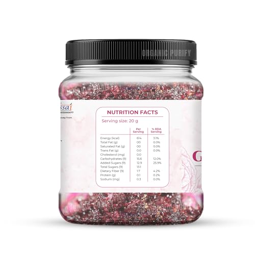 Image of Organic Purify Premium Gulkand 2 KG Jar | 100% Sun-Cooked Pure Rose Petal Jam With No Artificial Flavors | 100% Natural Rose Petal Jam | Good for gut health, No preservatives