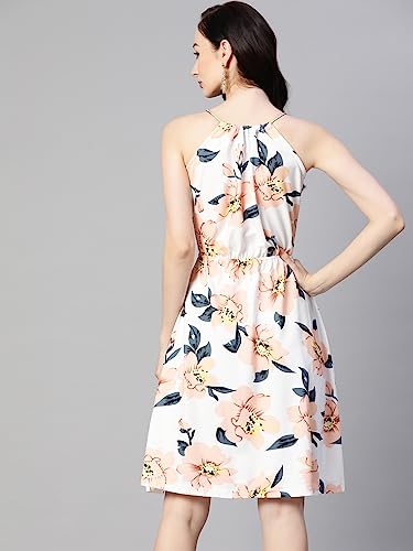 Image of arriva fab Women's Knitted Polyster Printed Dress