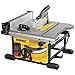 DEWALT Portable Table Saw with Stand, 8-1/4 inch, up to 48-Degree Angle Cuts (DWE7485WS)