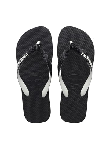 Havaianas   Top Mix, Chanclas Cómodas, Duraderas y Ligeras, Tiras Bicolor con la Bandera de Brasil, Suela Antideslizante, Adultos Unisex