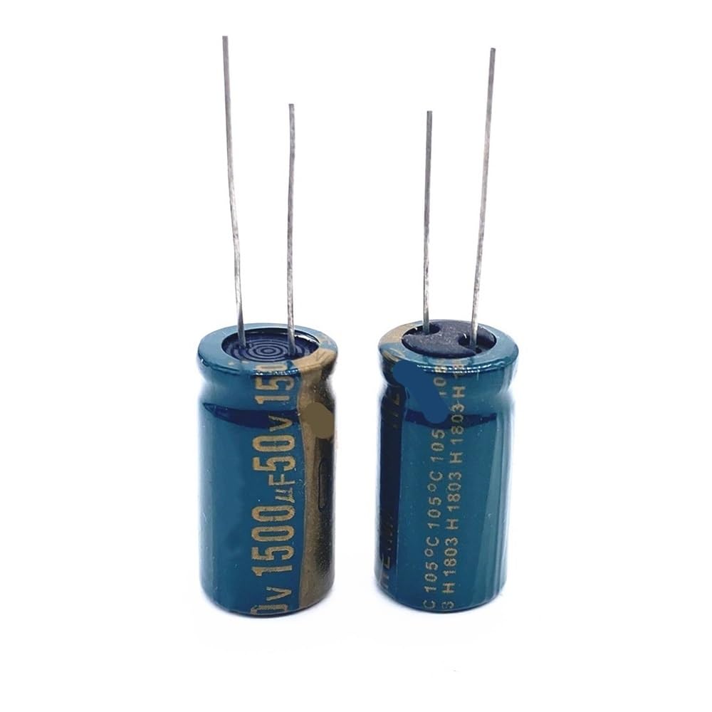 ICXLPMC 6pcs/lot P83 high frequency low impedance 50V 1500UF aluminum electrolytic capacitor size 13 * 25 1500UF 20%