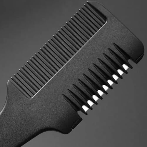 Peine para adelgazar cabello AKOAK 1 unidad negro miniatura 3