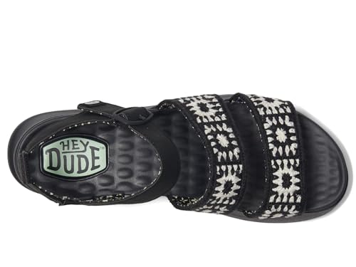 Image of HEYDUDE Delray Buckle Cottage Crochet | Casual Sandals