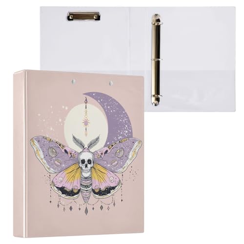 Classeur 3 anneaux motif papillon apportez de la douceur et de l'ordre à vos écrits