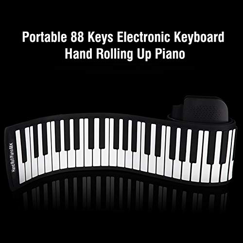 Clavier de Piano Enroulable pour Adultes 26 × 23 × 10, Portable, 88 Touches, Clavier électronique, Piano à Enroulement Manuel, Batterie Li 1100 MAh Intégrée - Les Beatles, Paul McCartney, John Lennon, RIngo Starr, George Harrison Clavier de Piano Enroulable pour Adultes 26 × 23 × 10, Portable, 88 Touches, Clavier électronique, Piano à Enroulement Manuel, Batterie Li 1100 MAh Intégrée – Image 6