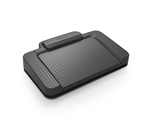 Philips ACC2330 4-Pedal Foot Control for Digital Systems for Professional Dictation with Toe Touch Control by Philips - Image 5