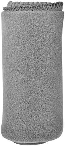 Imperial 50x60 Soft Fleece Throw Blanket, Throw Blanket for Couch, Travel, Bed, Any Room, Travel Essentials, Fleece Travel Blanket, Lightweight Blanket, Fall Blankets & Throws, Cozy Blanket (Grey)