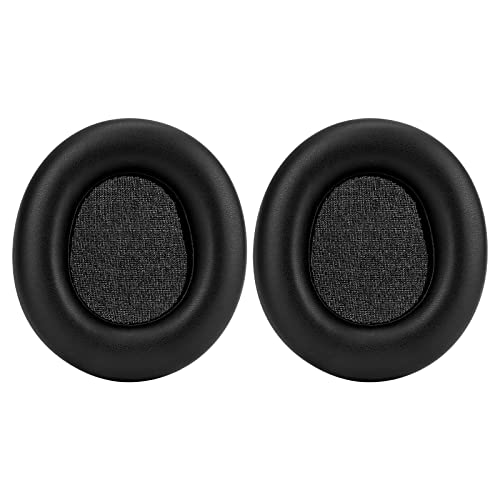 Repuesto Almohadillas para Auriculares Linkidea para SteelSeries Arctis Nova Pro Wireless, Almohadillas de Cojín (Cuero Proteico/Negro) miniatura 3
