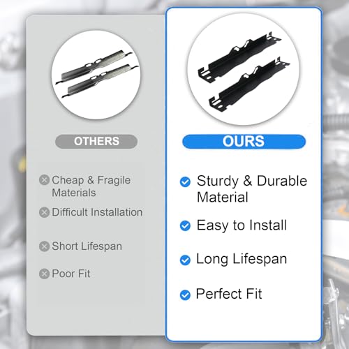 Image of 2 Pack Heavy-Duty Toe Alignment Tool Plates, Upgraded Stainless Steel Automotive Accurate Wheel Alignment Measurements with Hanging Holes for Wall Storage (Includes 2 Tape Measures)