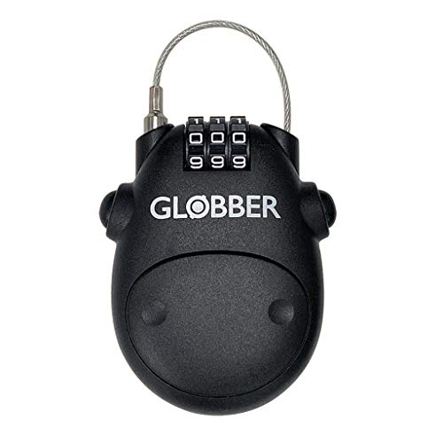 GLOBBER Hangslot, zwart