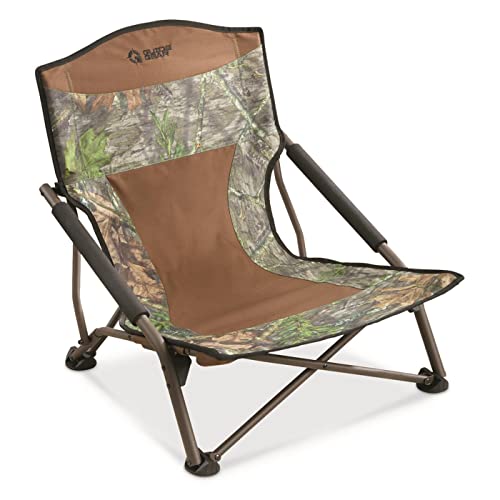 Guide Gear Magnum Turkey Hunting Chair Lightweight Folding Hunt Seat Portable Packable Hunting Gear Equipment. Mossy Oak Obsession
