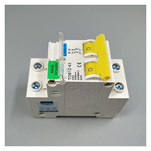 Disjoncteur DC 2P 600V 3A Courbe C pour installation solaire PV - 5