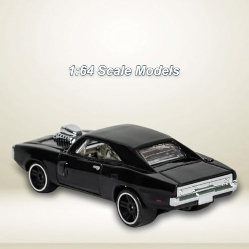 Image of PLUSPOINT Die-cast Metal Charger 1:64 Scale Model Car,Simulation Collectible Style Mini Car Alloy Body, Smooth Wheels & Realistic Display Model & Racing Toy Car for Kids, Adults & Collectors for 3+