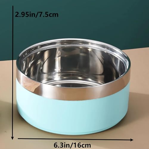WOMB Hundenapf Personalisiert,Hundenapf Mit Namen,hundenapf Kleine Hunde,katzennapf Edelstahl (16CM)