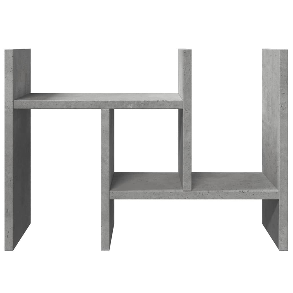 Organizer Scrivania Grigio Cemento 34,5x15,5x35,5cm Multistrato,Organizer da Scrivania,Portaoggetti da Scrivania,Organizer da Scrivania-848055