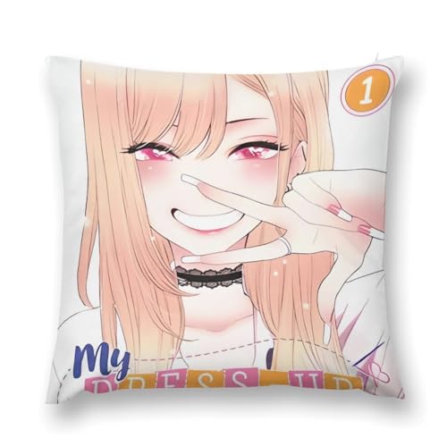 防ダニ その着せ替え人形は恋をする チェアクッションカバー 落ち着いた オフィス 寝具 20 "x20 "