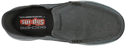 Image of Skechers Men's USA Expected - Cayson Moc Toe Canvas Slip-Ins