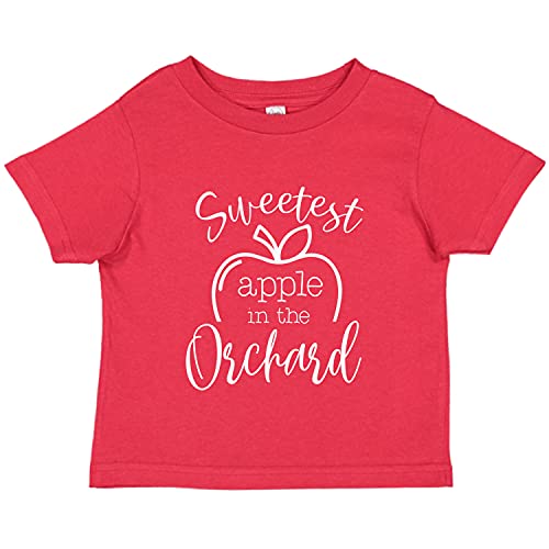 Sweetest Apple in The Orchard Apple Picking Baby Tee Shirt (Infant and Toddler Sizes)