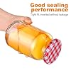 iplusmile Jam Jars Lids: 40 pcs Regular Mouth Mason Jar Lids Screw Replacement Canning Caps for 63 mm Jam Canning #3