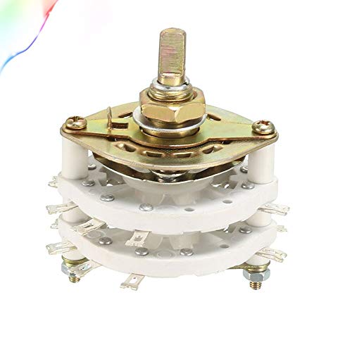 4P3T 4 Pole 3 Position 2 Deck Band Channel Rotary Switch Selector 4P3T 4 Pole 3 Position 2 Deck Band Channel Rotary Switch Selector
