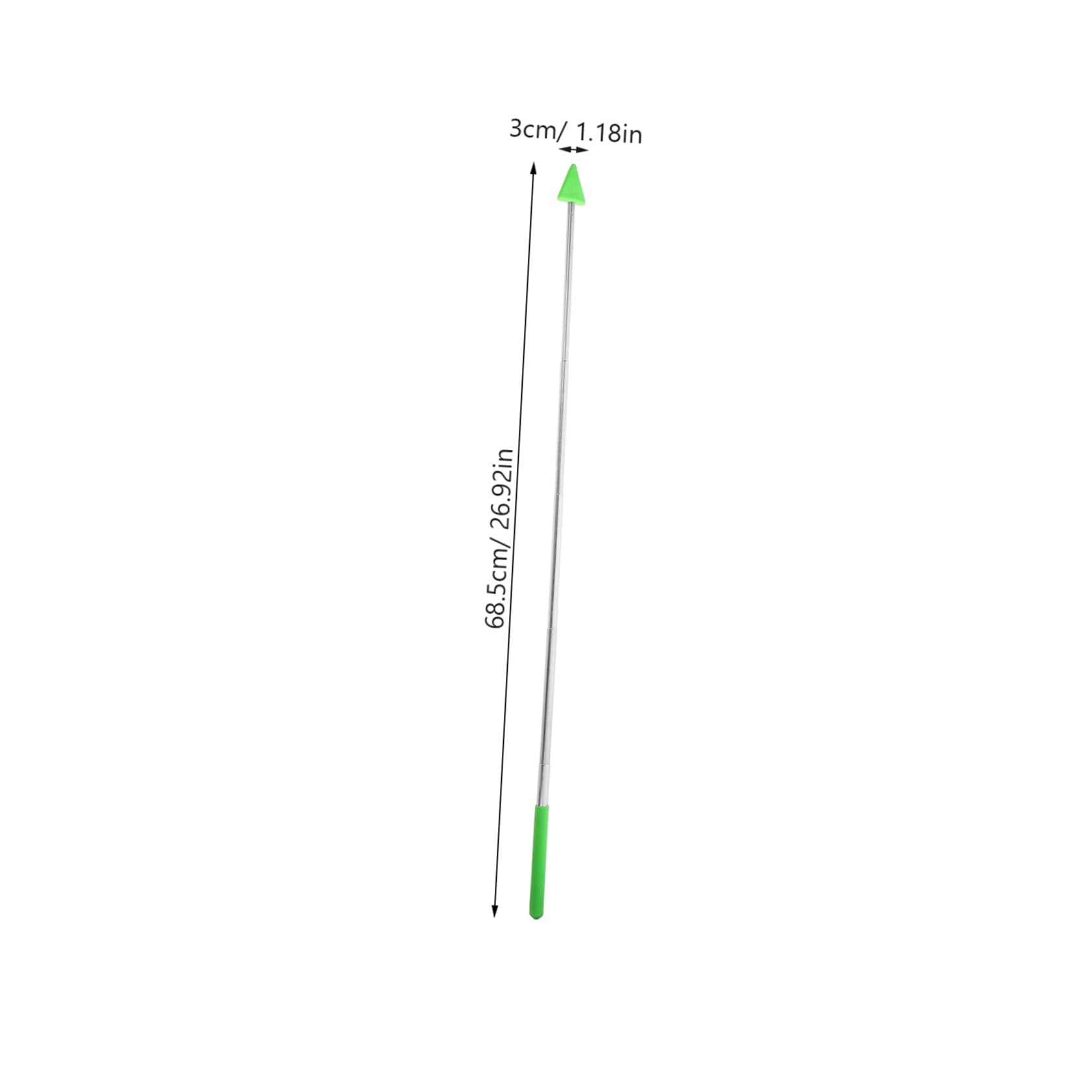 Uonlytech 8pcs Extendable Teaching Pointer Sticks for Classroom Use Board for Teachers and Early Education Activities