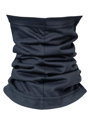 Image of FR Neck Gaiter 4oz Lightweight Welding Flame Resistant Face Mask | 100% cotton welding hood,,CAT1 & ATPV 5.5 cal /cm, breathable all-season,multi-use for welding work,one size,machine washable