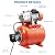 1.6HP Shallow Well Pump With Pressure Tank, 1200GPH, Stainless Steel Irrigation Jet Pump, Automatic Water Booster System for Home Garden Lawn Farm