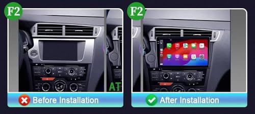 Autoradio con Android Auto y GPS para Citroen DS5 con cámara trasera AHD 2