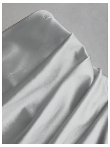 SOLY HUX Women's Ruched Fishtail Maxi Skirt Elegant High Waisted Bodycon Skirts3