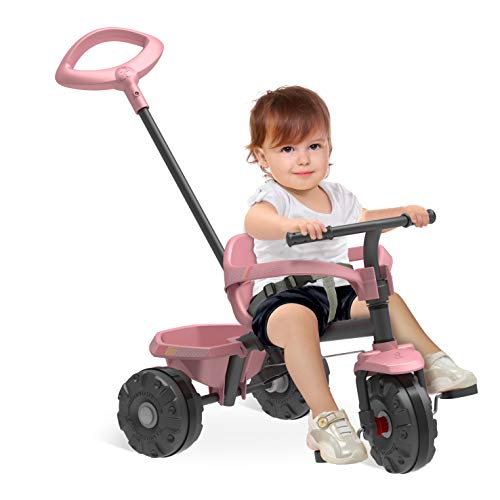 Triciclo Smart Plus Bandeirante Rosa