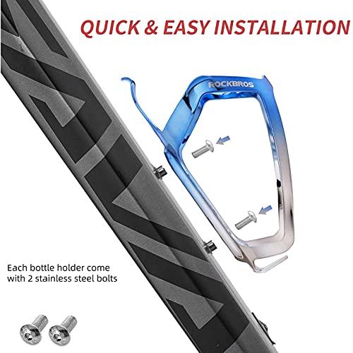 ROCKBROS Portaborraccia per Bici in Alluminio