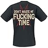 Slipknot Fuck Me Up Men T-Shirt Black S, 100% Cotton, Regular #1
