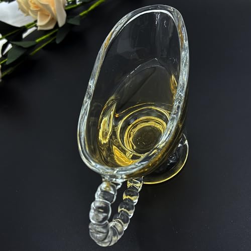 Cobata CB-1-N-G-BOAT-240/4.2 Elegant & Functional 120Ml/4.2Oz Unique Glass Gravy Boat-Perfect thumb #3