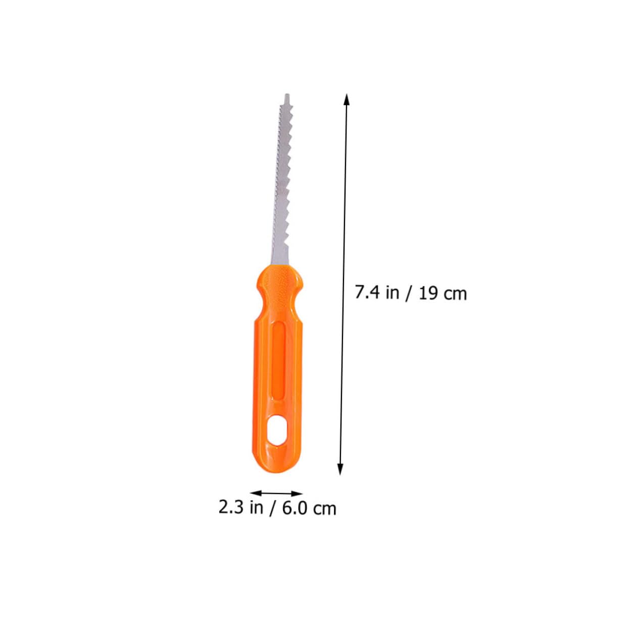 Cabilock Halloween Pumpkin Carving Tool 1 Set Carving Kit Stainless Steel Plastic Diy Pumpkin Sculpting Tools