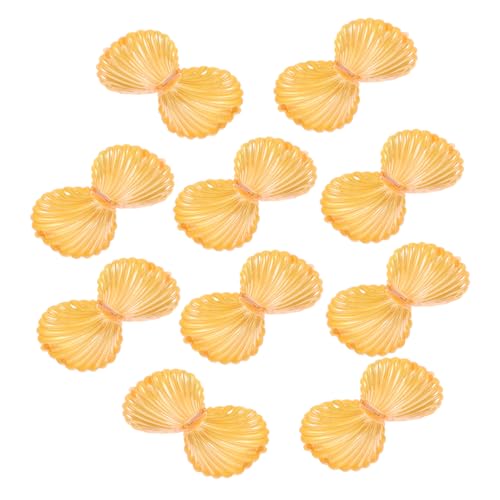VALICLUD 10 Cajas De Almacenamiento Para Dulces De Boda Con Forma De Concha De Perla Para Decorar Cumpleaños Conchas Marinas Pequeñas Cajas Contenedoras Lindas Bolsas De Fiesta