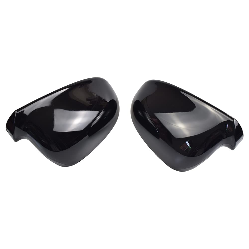 Coperchio specchietto retrovisore per Vw Golf MK5 GTI Jetta 5 | Auto Sostituzione Nero Lucido Sinistro e Destro per Passat B6 B5.5 Sharan Golf Plus Variant EOS 2005-2007