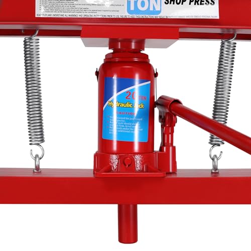 H-Yeeu HY-QP0020803-R-US 20T Hydraulic Shop Press thumb #3